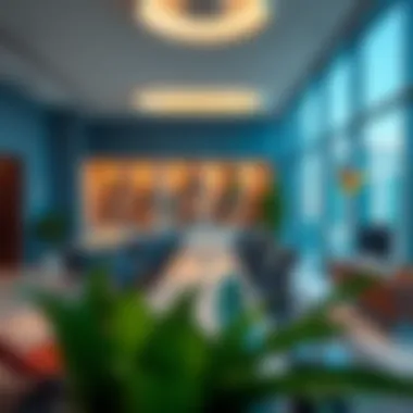 A modern workspace in Dubai