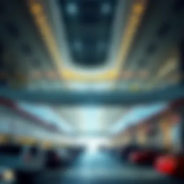 Overview of Dubai Mall Parking Area