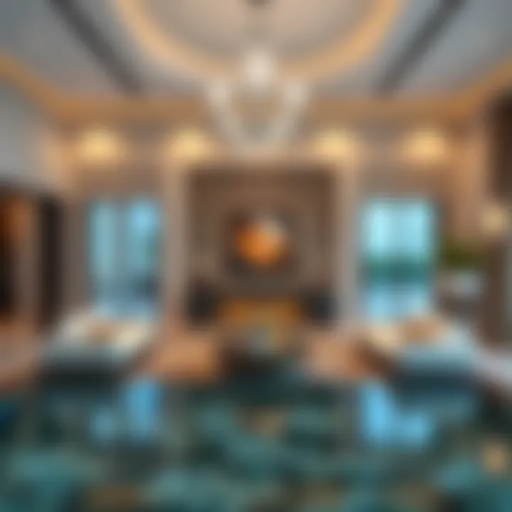 Interior of a Luxurious Villa in Villanova Luxurious interior of a villa in Villanova.