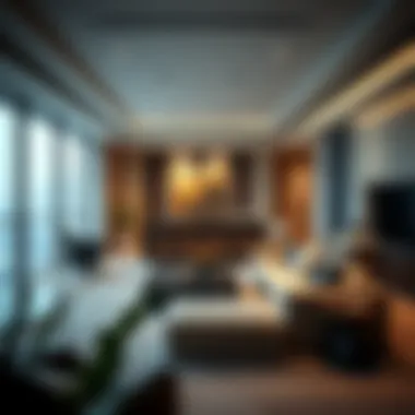 Sophisticated Interiors of W Residences Elegant living space with contemporary design