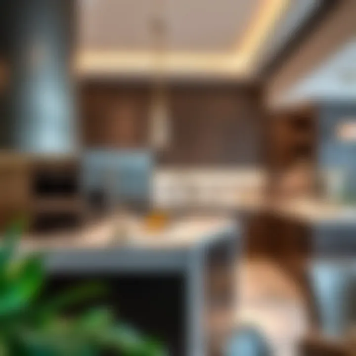 Gourmet kitchen featuring high-end appliances in a W Residence