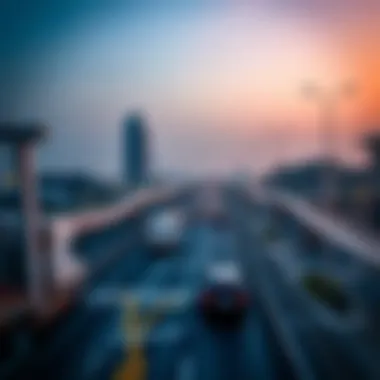 Transportation Infrastructure and Accessibility in Al Quoz Accessibility map highlighting transportation routes in Al Quoz